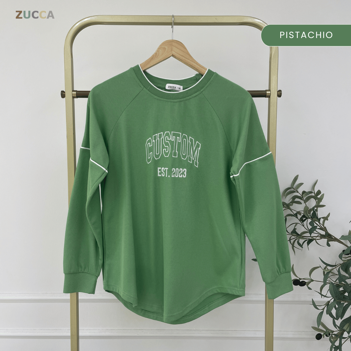 ZUCCA JESSICA CLASSIC CUSTOM EMBROIDERED LONGSLEEVE - MA161
