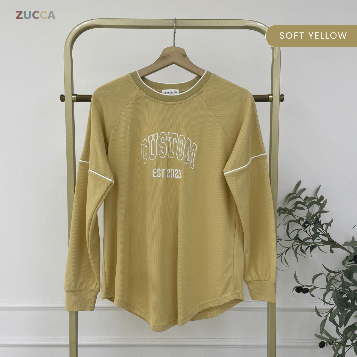 ZUCCA JESSICA CLASSIC CUSTOM EMBROIDERED LONGSLEEVE - MA161