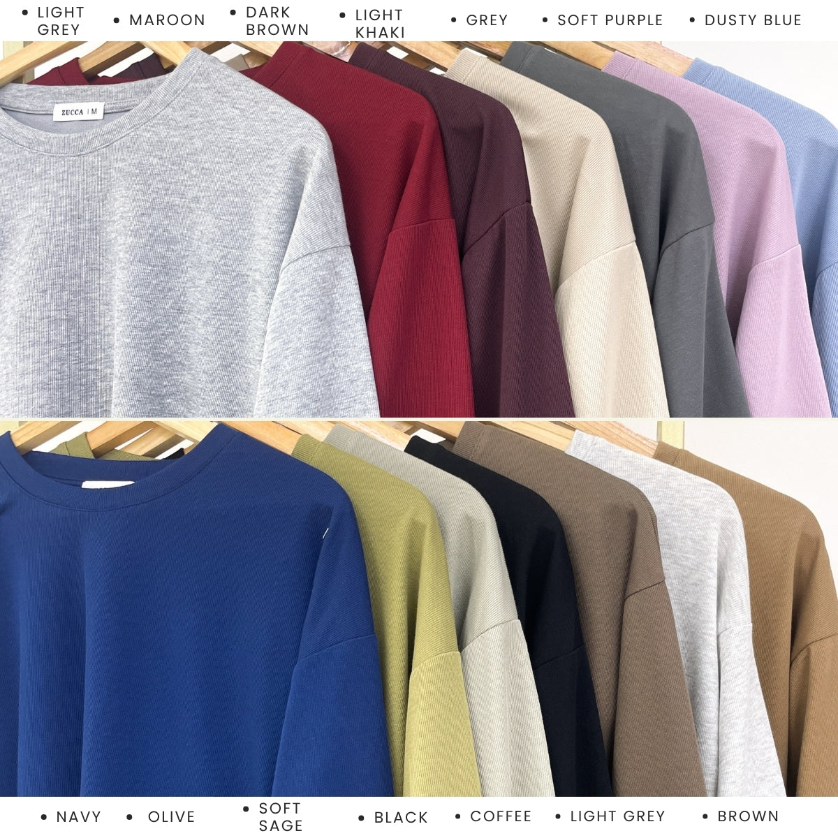 ZUCCA TALEA KASUAL WOMEN PLAIN SHIRT LONG SLEEVE - MA159