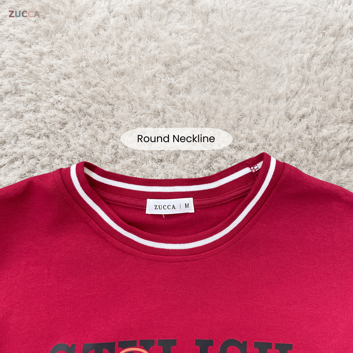 ZUCCA FARAHIN COMFY LONG SLEEVE SWEATSHIRT-MA235