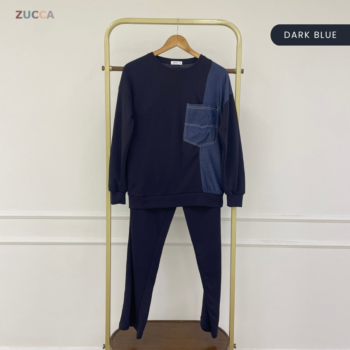ZUCCA NARISSA TRENDY DAILY COLOURBLOCK MODEST SET - MA165