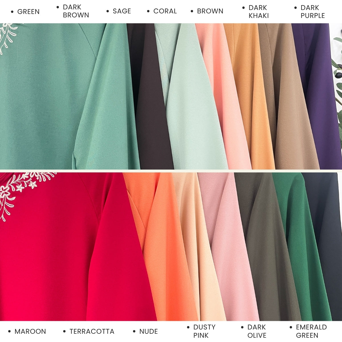 ZUCCA SURIA MINIMALIST PLAIN BLOUSE LONG SLEEVE - MA184
