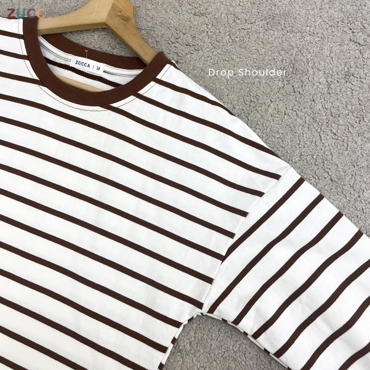 ZUCCA AZUNA KASUAL WOMEN STRIPE LONG SLEEVE - MA172