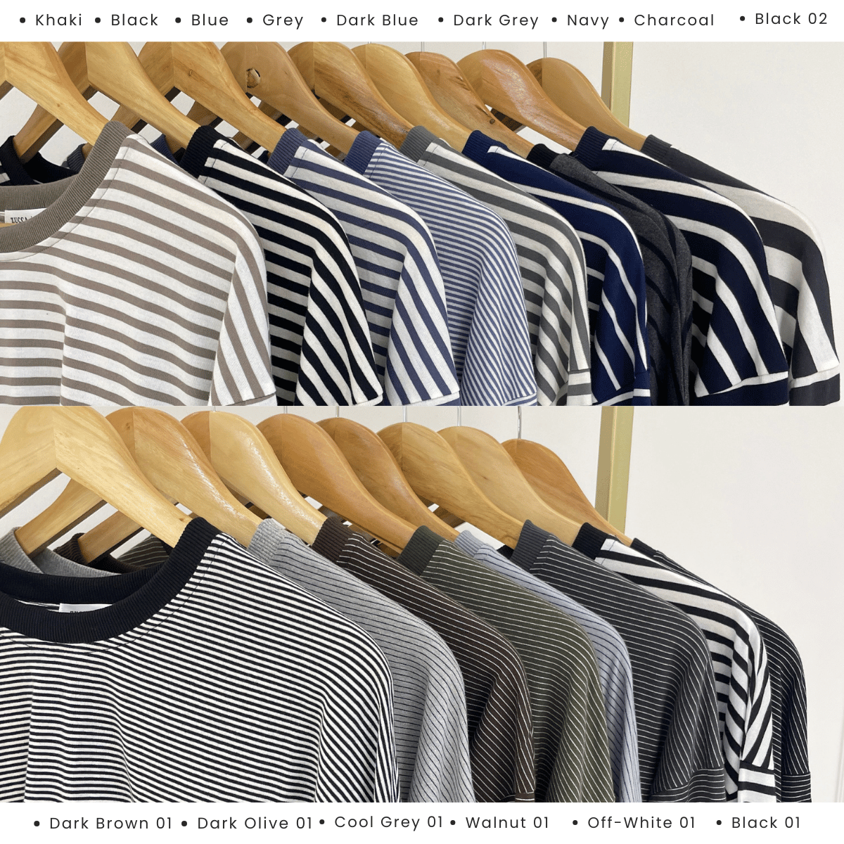 ZUCCA AZUNA CASUAL FINE STRIPE LONG SLEEVE TOP - MA172