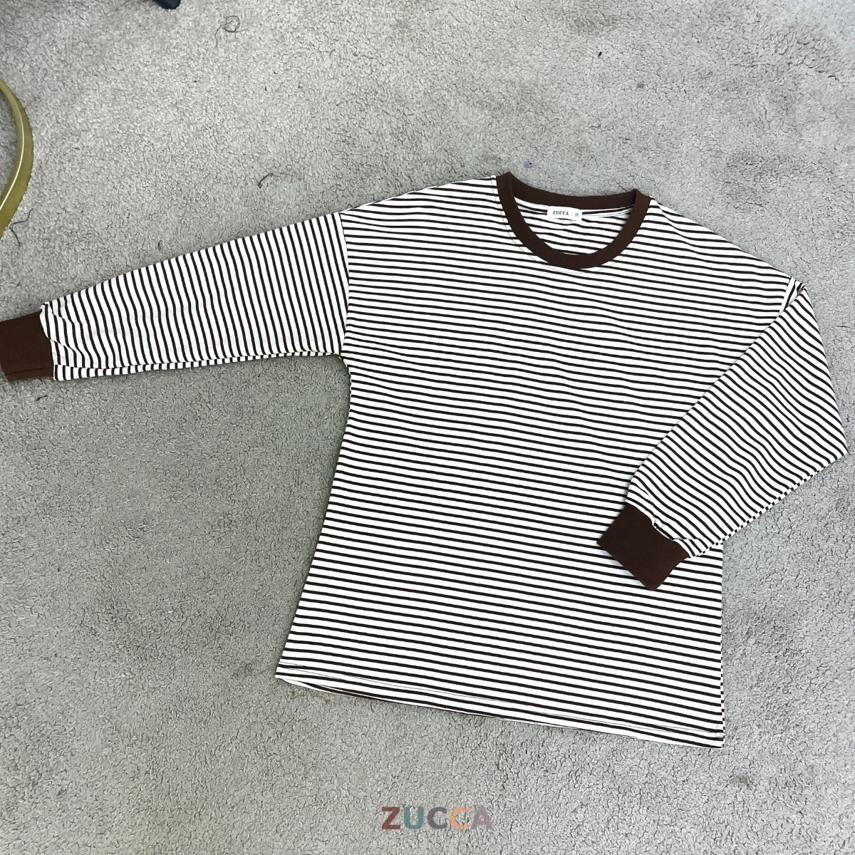 ZUCCA GRACE WOMEN KASUAL STRIPE SHIRT LONG SLEEVE - MA166