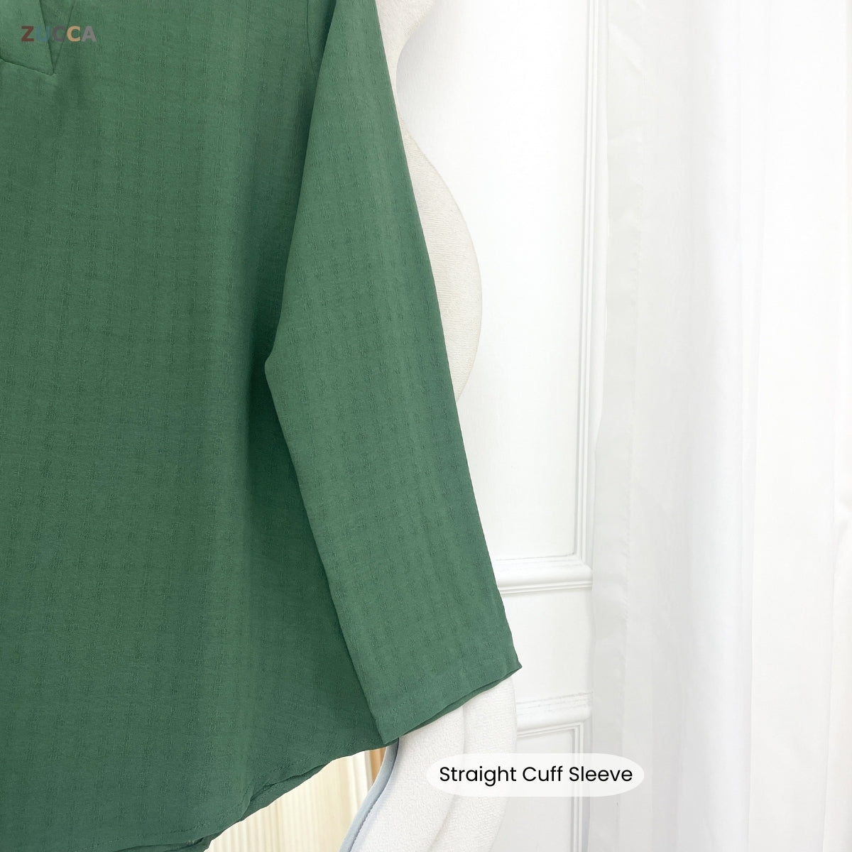 ZUCCA AZIANA KASUAL WOMEN PLAIN BLOUSE LONG SLEEVE - MA180