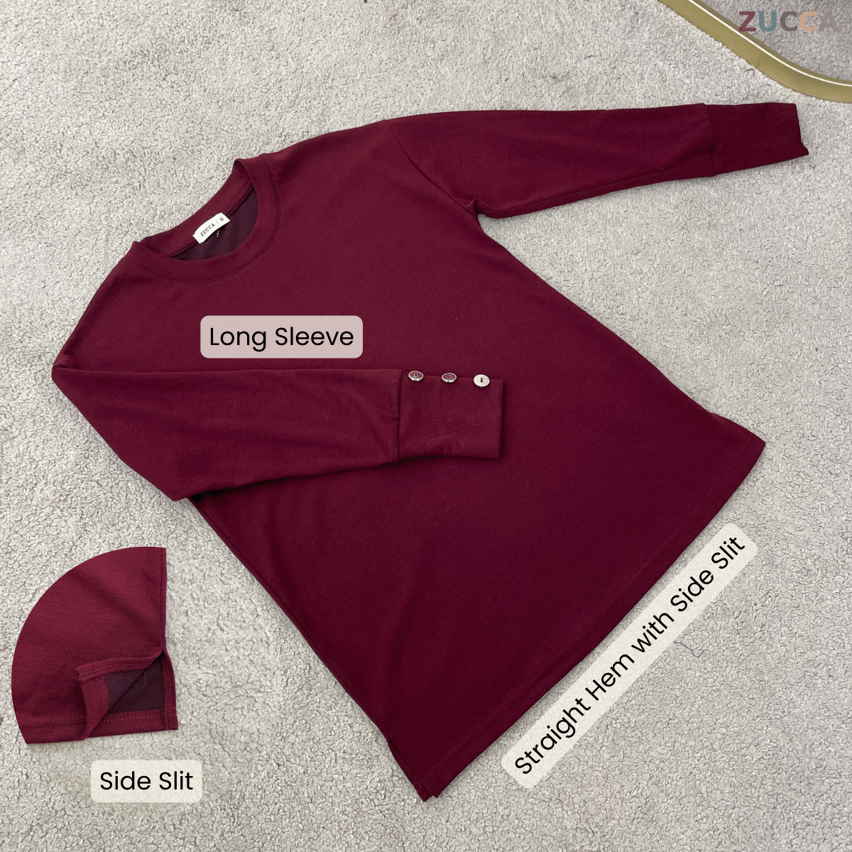 EDRINA ELEGANT KNIT LONG SLEEVE BLOUSE - MA192