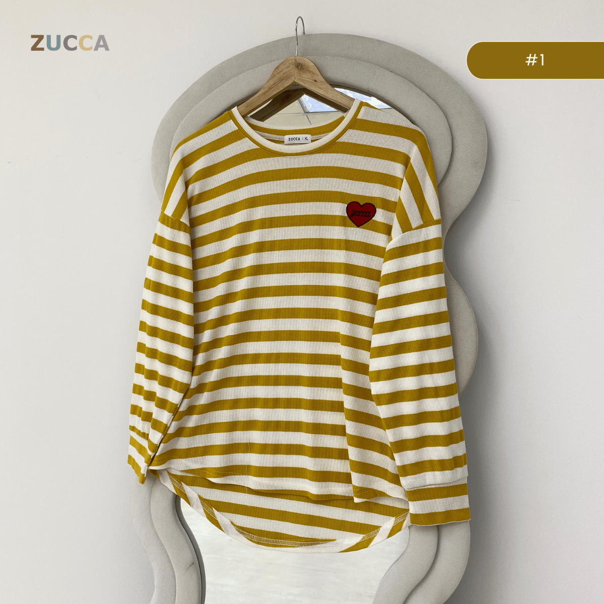 ZUCCA NAZRA CASUAL STRIPE WOMEN BLOUSE - MA200