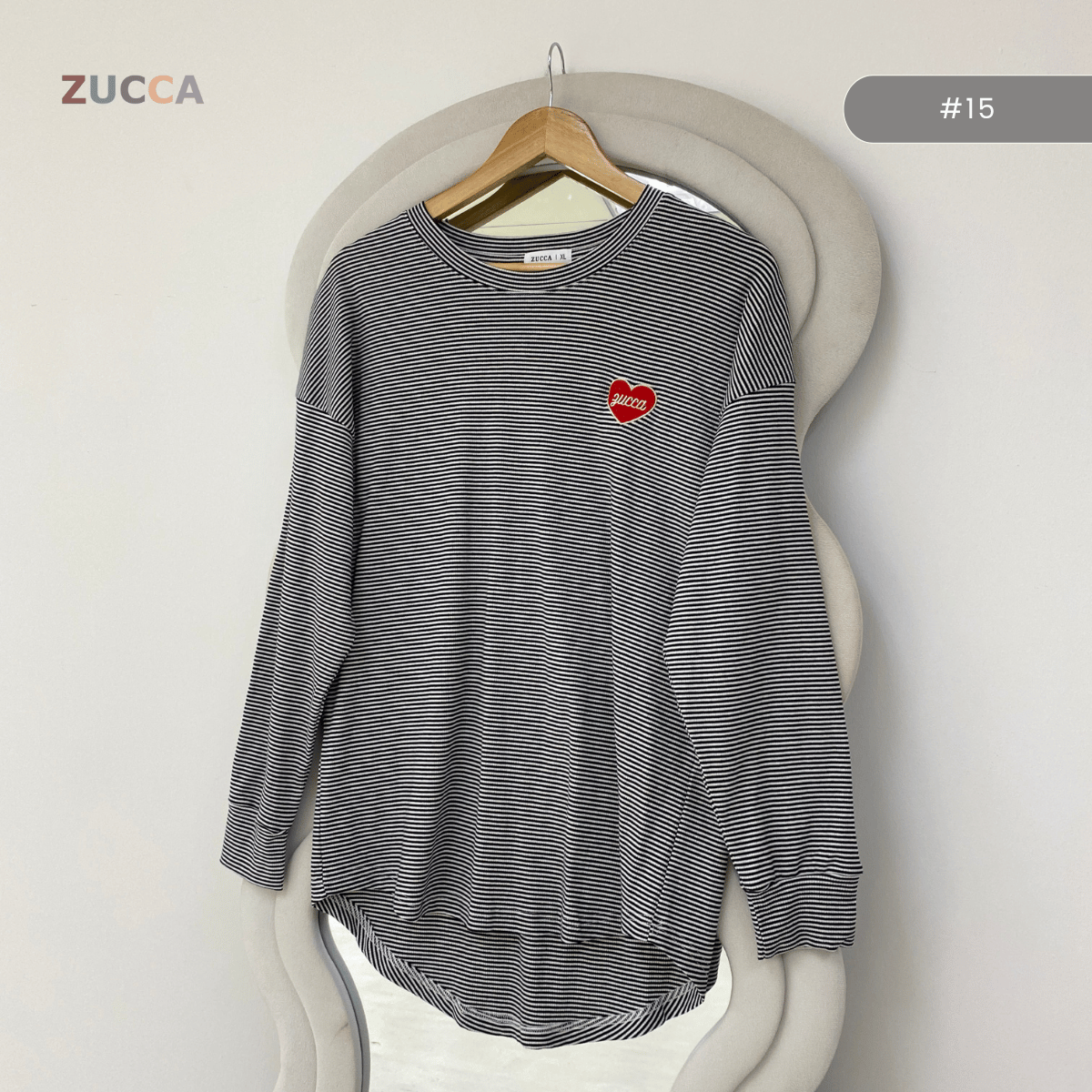 ZUCCA NAZRA CASUAL STRIPE WOMEN BLOUSE - MA200