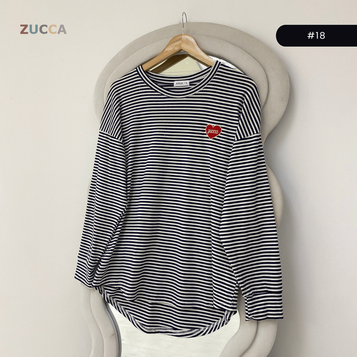 ZUCCA NAZRA CASUAL STRIPE WOMEN BLOUSE - MA200