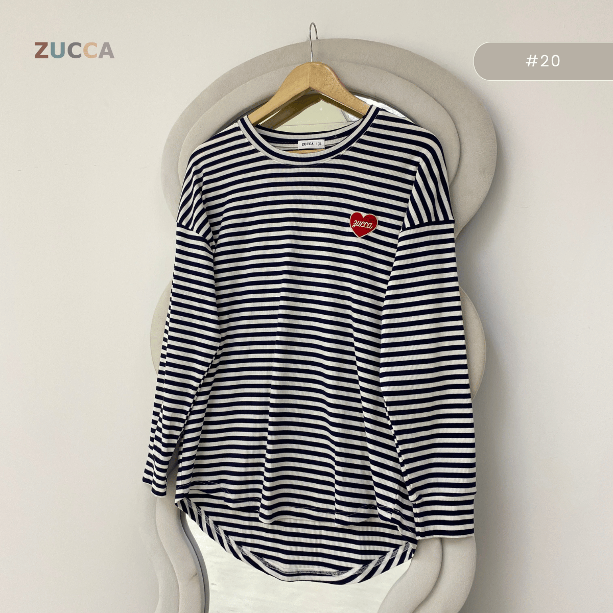 ZUCCA NAZRA CASUAL STRIPE WOMEN BLOUSE - MA200