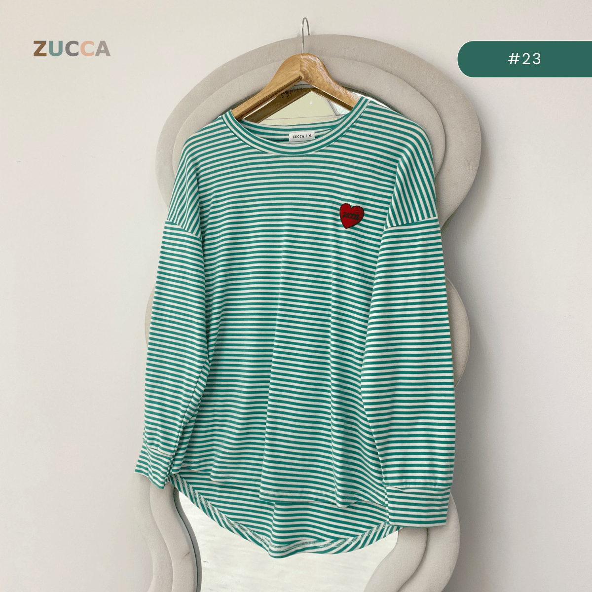 ZUCCA NAZRA CASUAL STRIPE WOMEN BLOUSE - MA200