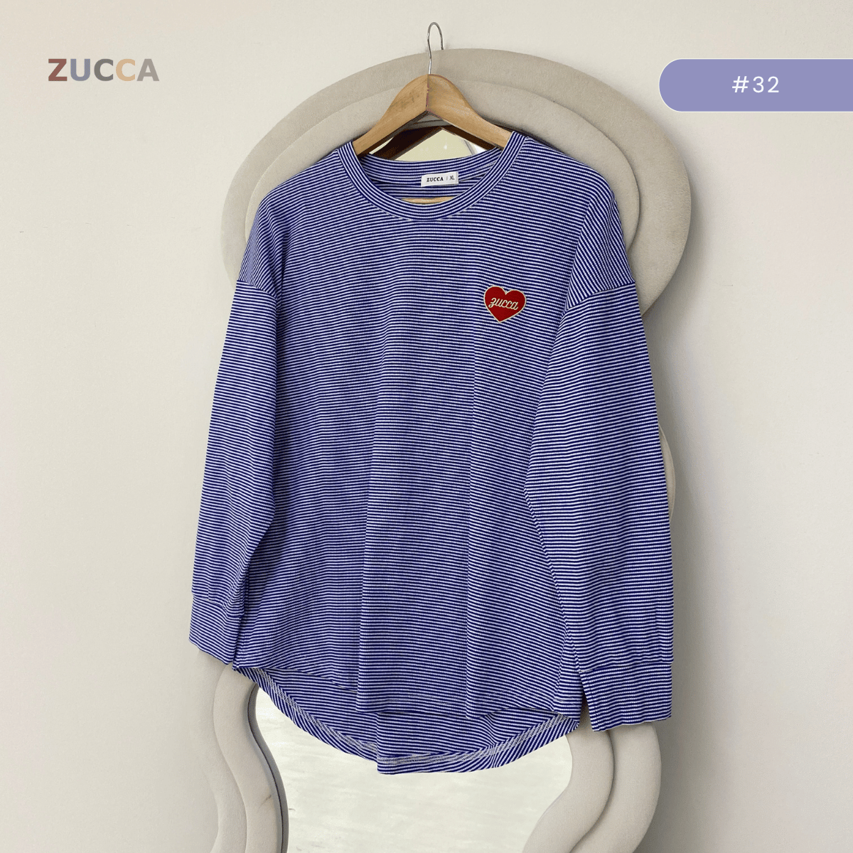 ZUCCA NAZRA CASUAL STRIPE WOMEN BLOUSE - MA200