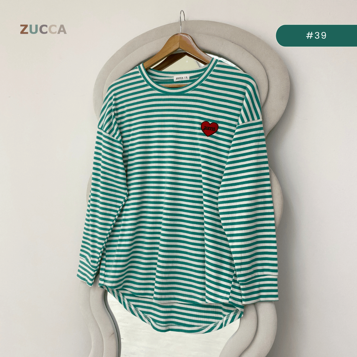 ZUCCA NAZRA CASUAL STRIPE WOMEN BLOUSE - MA200