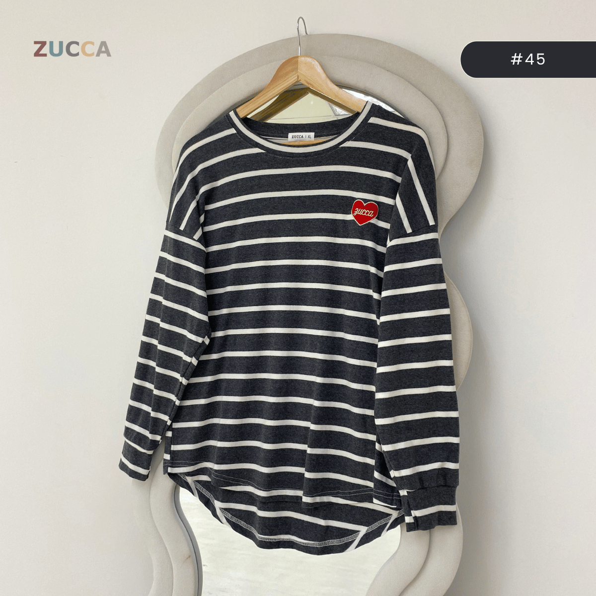ZUCCA NAZRA CASUAL STRIPE WOMEN BLOUSE - MA200