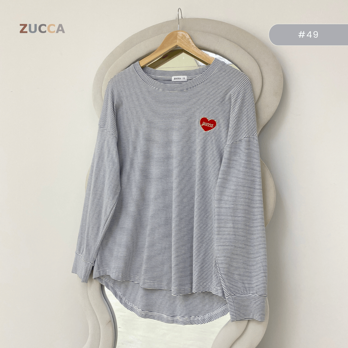 ZUCCA NAZRA CASUAL STRIPE WOMEN BLOUSE - MA200