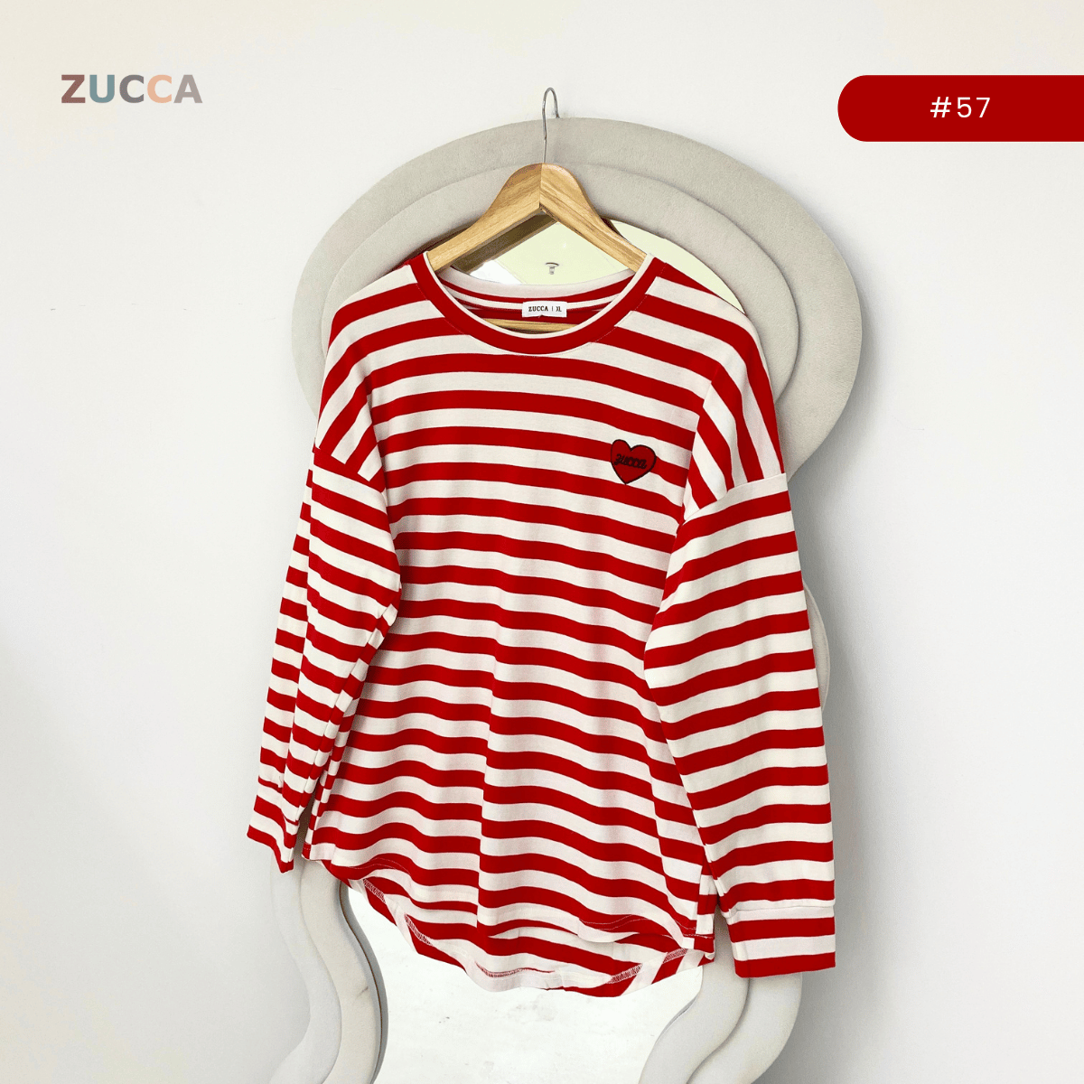 ZUCCA NAZRA CASUAL STRIPE WOMEN BLOUSE - MA200