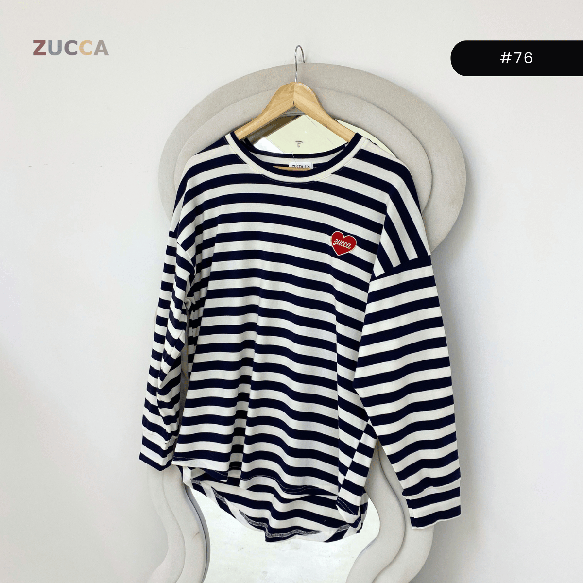 ZUCCA NAZRA CASUAL STRIPE WOMEN BLOUSE - MA200