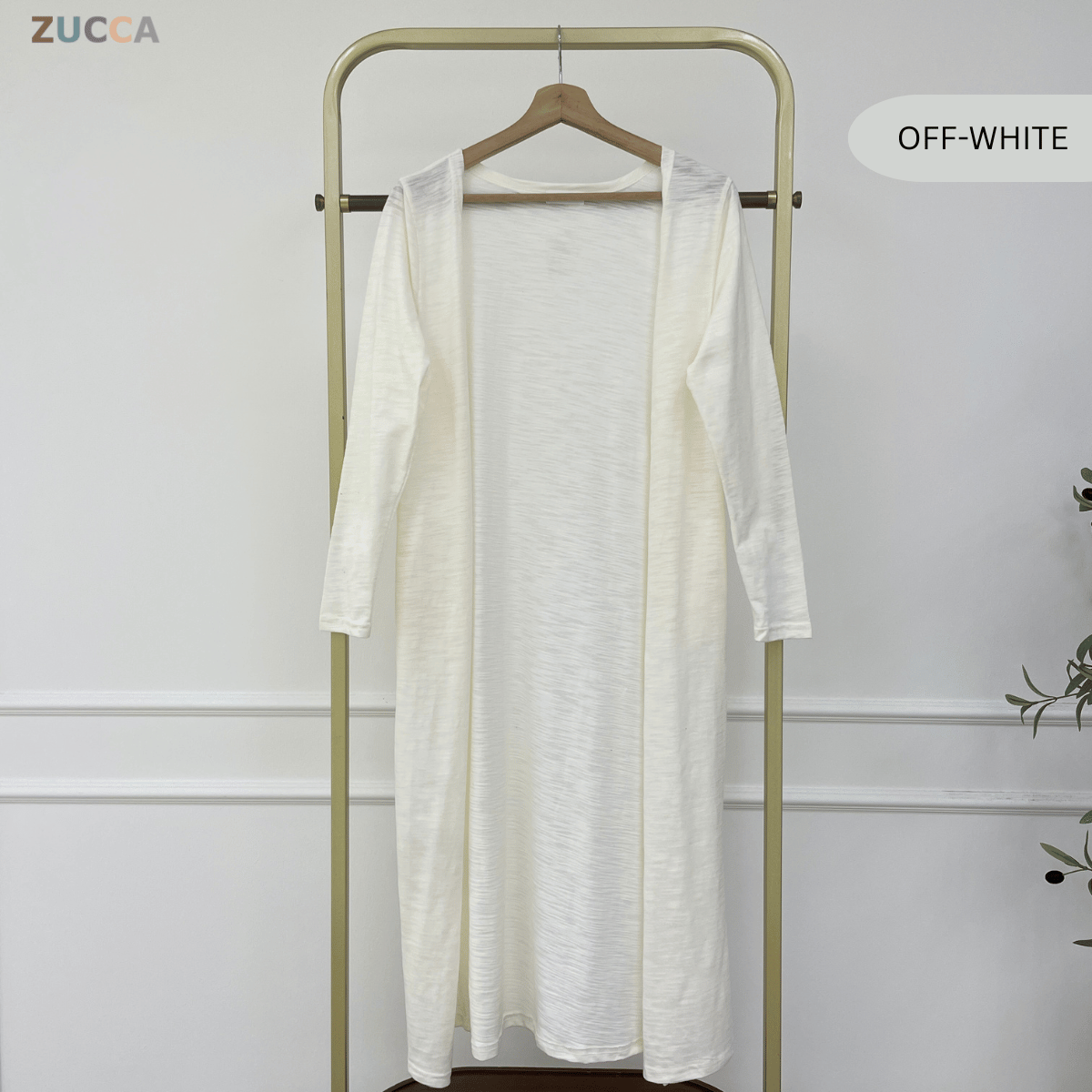 ZUCCA SAIDA LONGLINE FLOW CARDIGAN - MA203 (GN292)