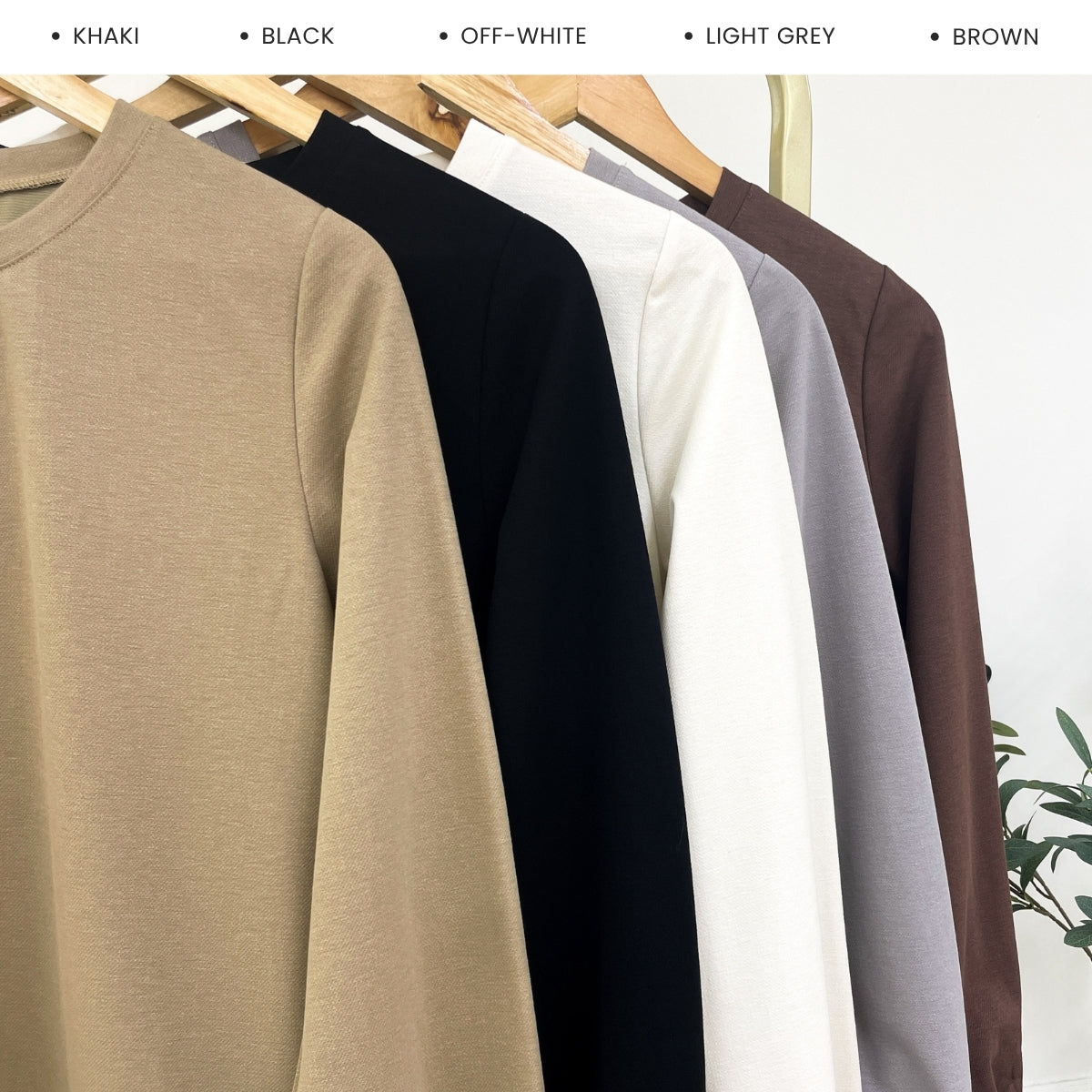 ZUCCA ZAINA CLASSIC MODEST LONG SLEEVE WOMEN BLOUSE - MA219