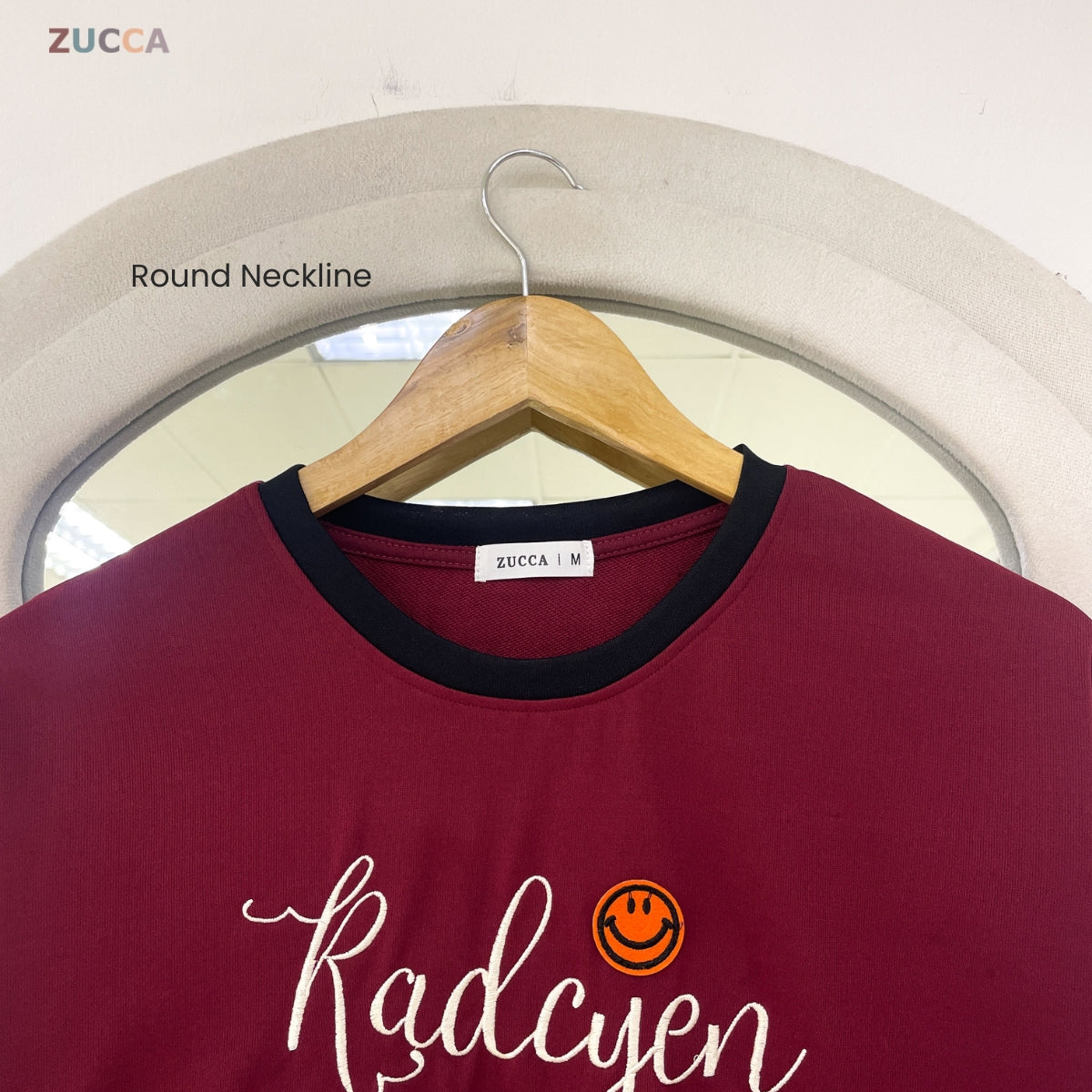 ZUCCA SARINA KASUAL WOMEN SWEATSHIRT LONG SLEEVE - MA236