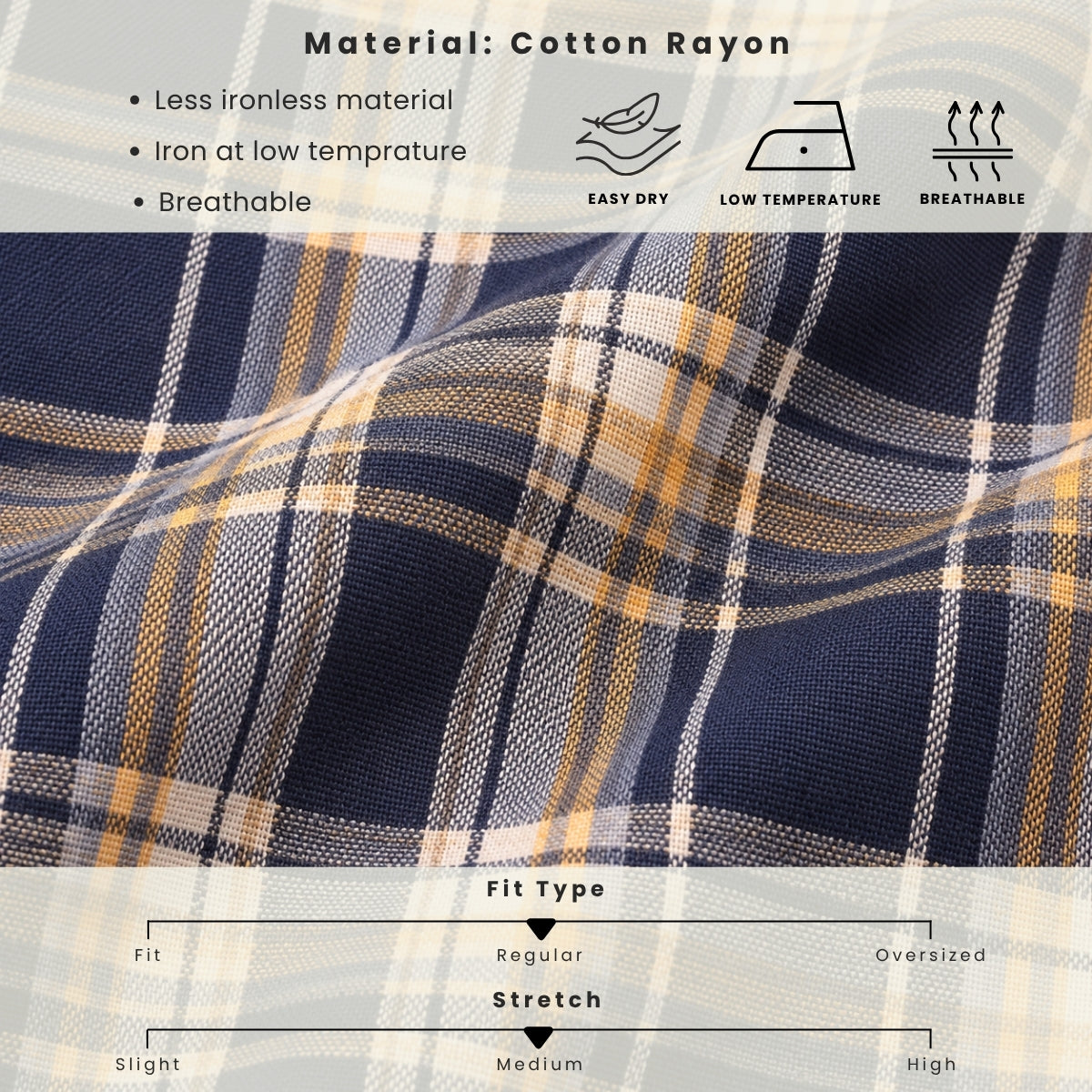 ZUCCA ZULAIKA PLAID CHECKERED LONG SLEEVE SHIRT -MA245