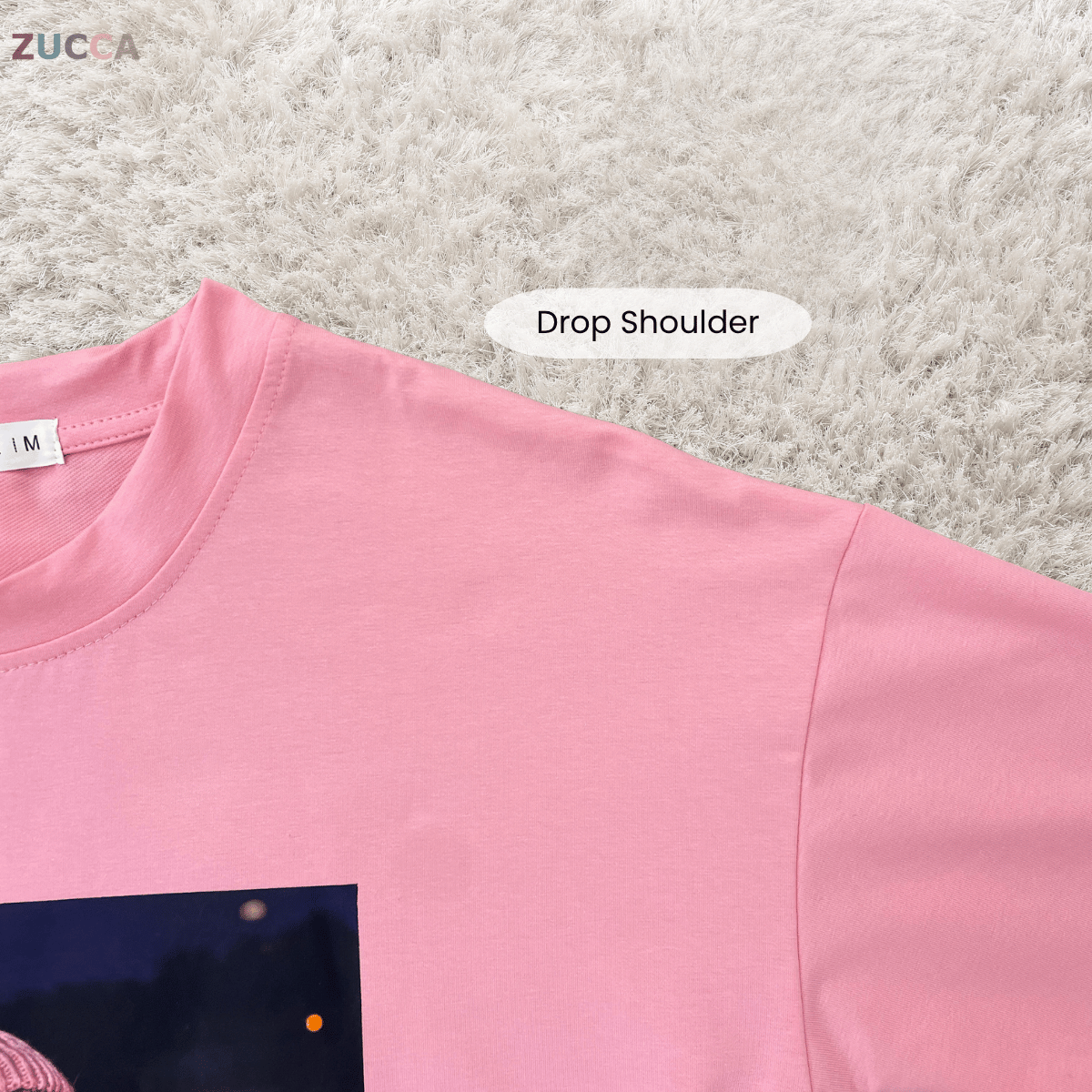 ZUCCA MEIZY GRAPHIC LONG SLEEVE TOP - MA248