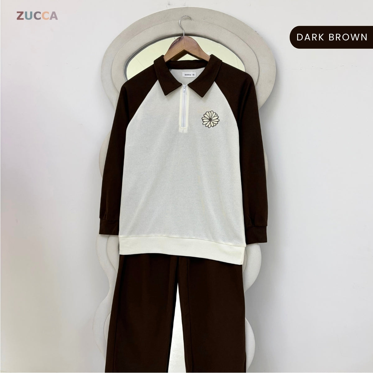 ZUCCA NAURIN TWO TONE RELAXED SET - MA250