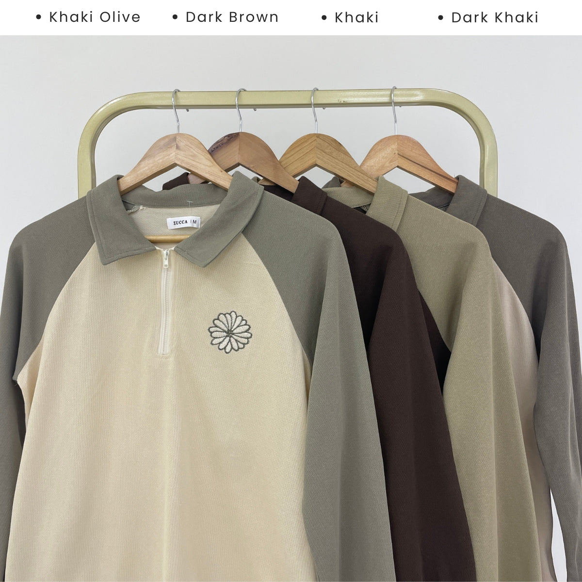 ZUCCA NAURIN TWO TONE RELAXED SET - MA250