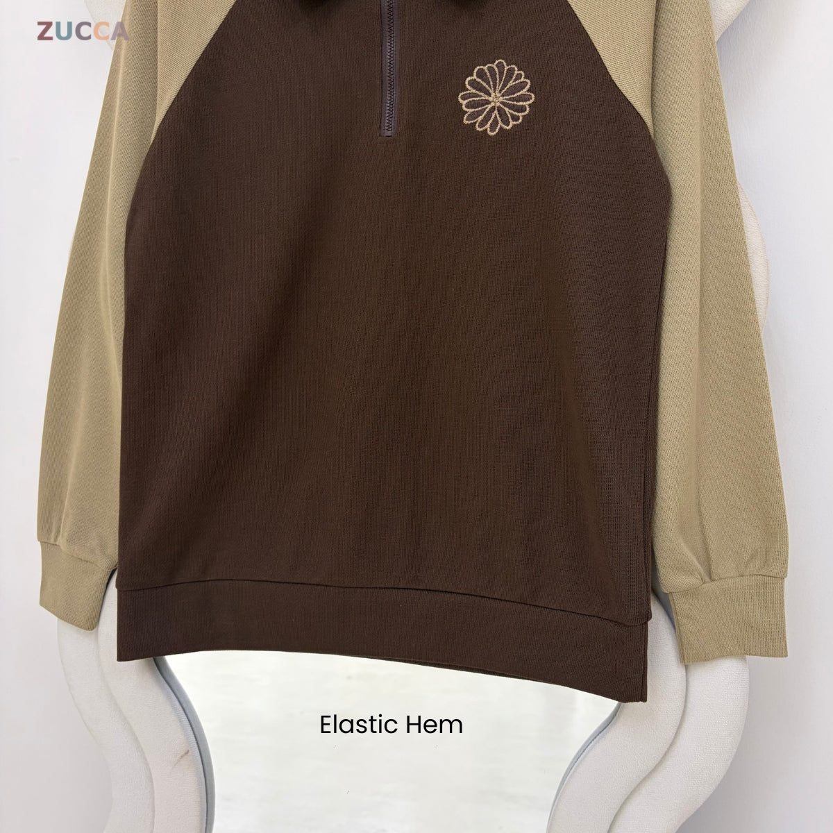 ZUCCA NAURIN TWO TONE RELAXED SET - MA250