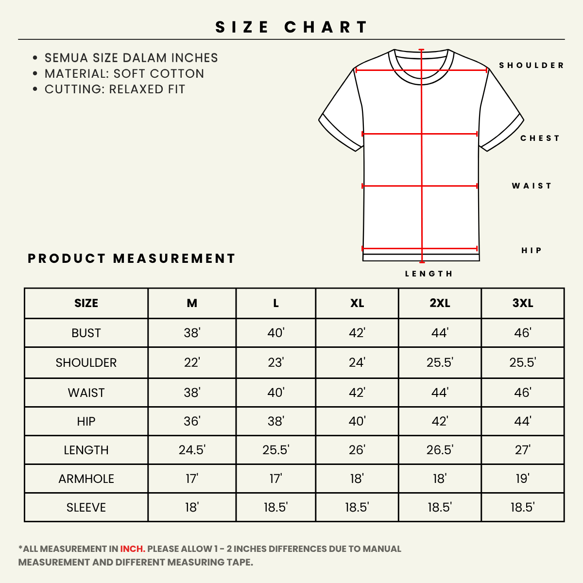 ZUCCA MILIA BUNGA RAYA MERDEKA GRAPHIC TEE - MA268