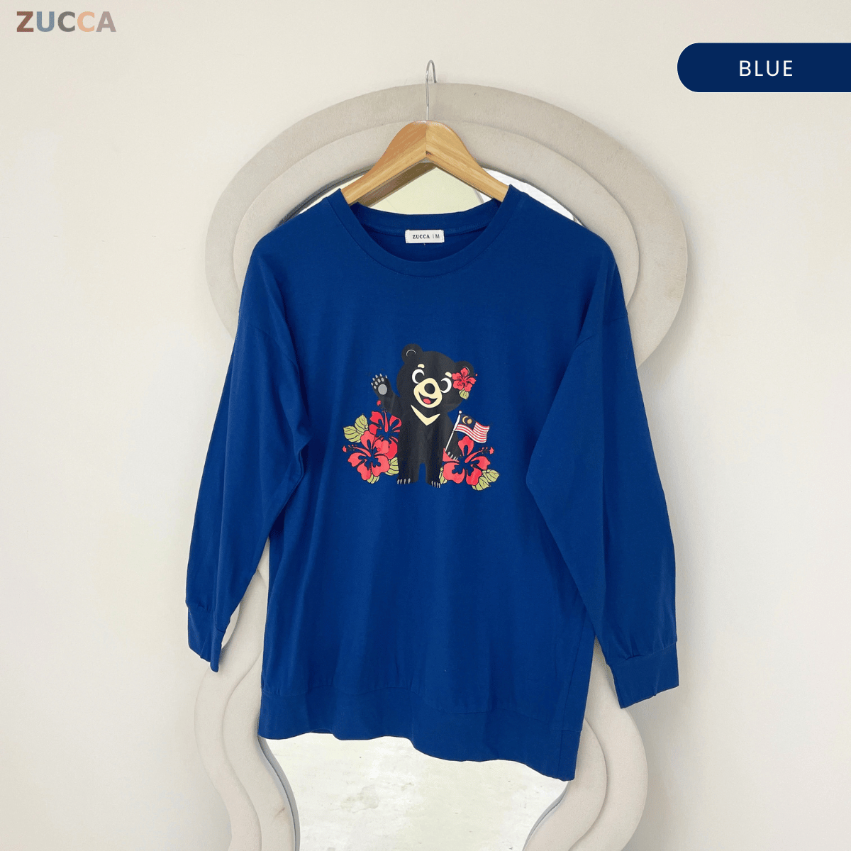 ZUCCA MILIA BUNGA RAYA MERDEKA GRAPHIC TEE - MA268