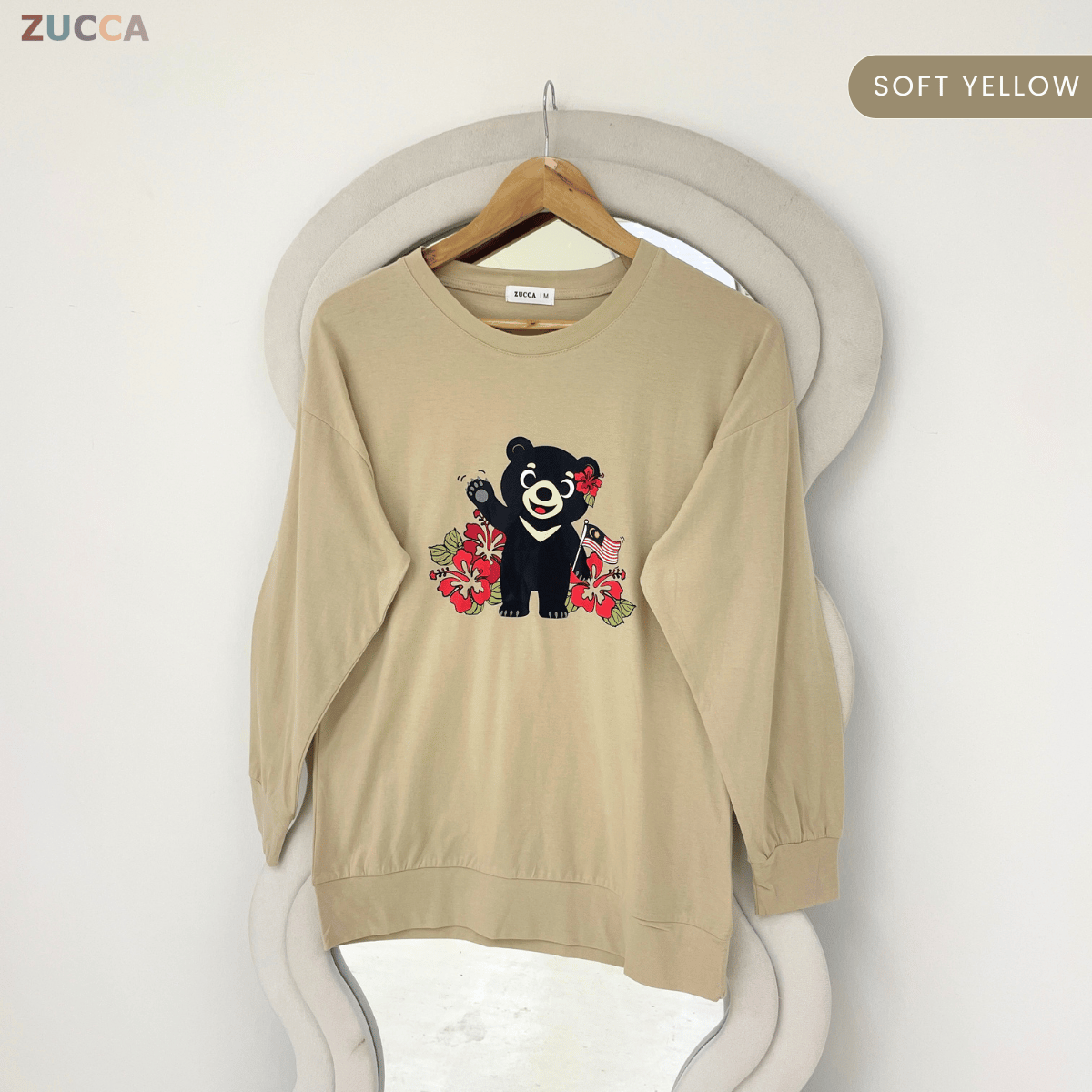 ZUCCA MILIA BUNGA RAYA MERDEKA GRAPHIC TEE - MA268