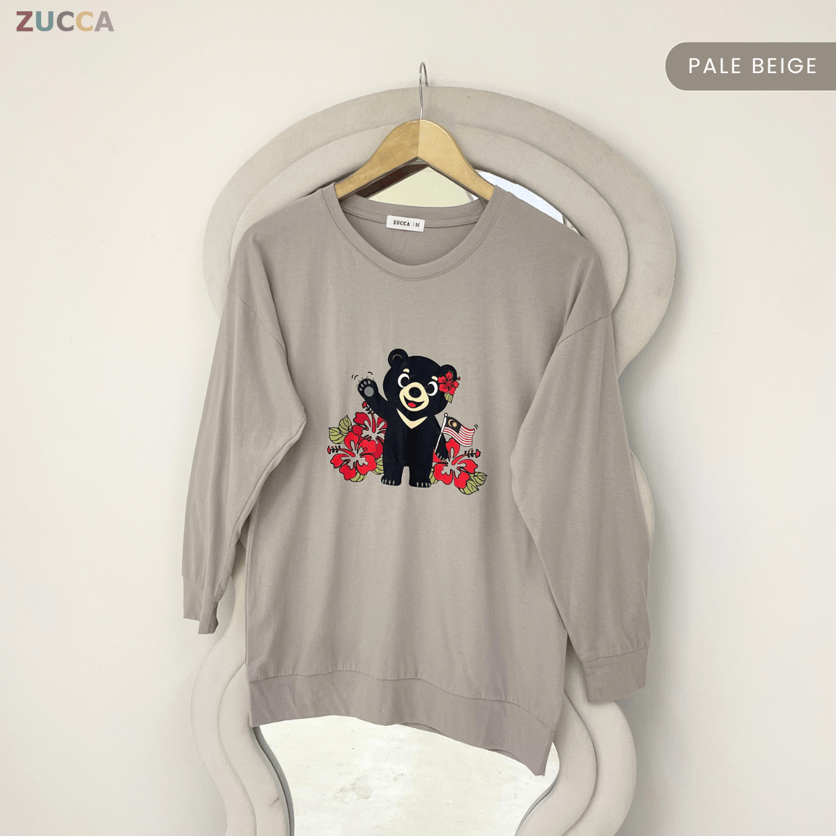 ZUCCA MILIA BUNGA RAYA MERDEKA GRAPHIC TEE - MA268