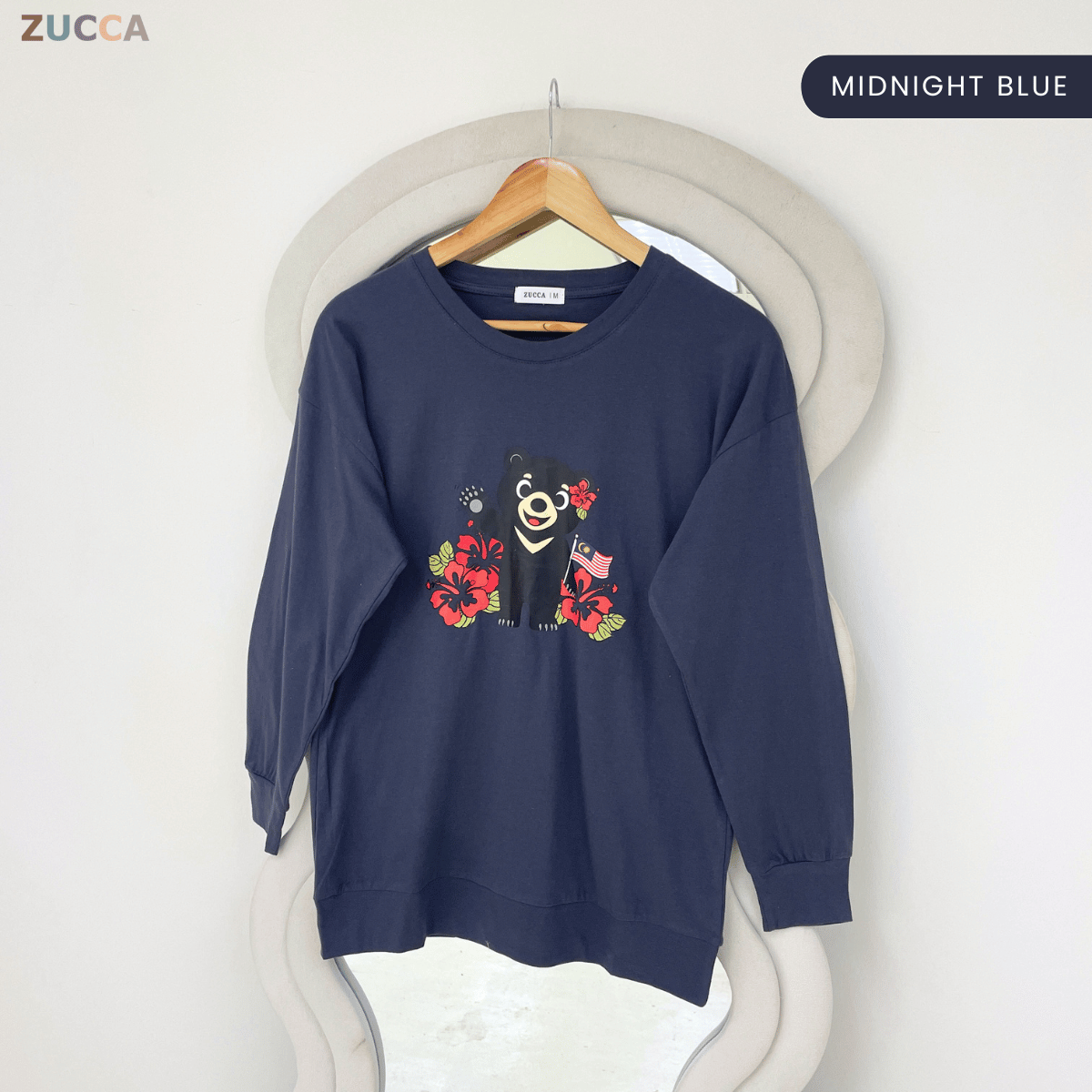 ZUCCA MILIA BUNGA RAYA MERDEKA GRAPHIC TEE - MA268