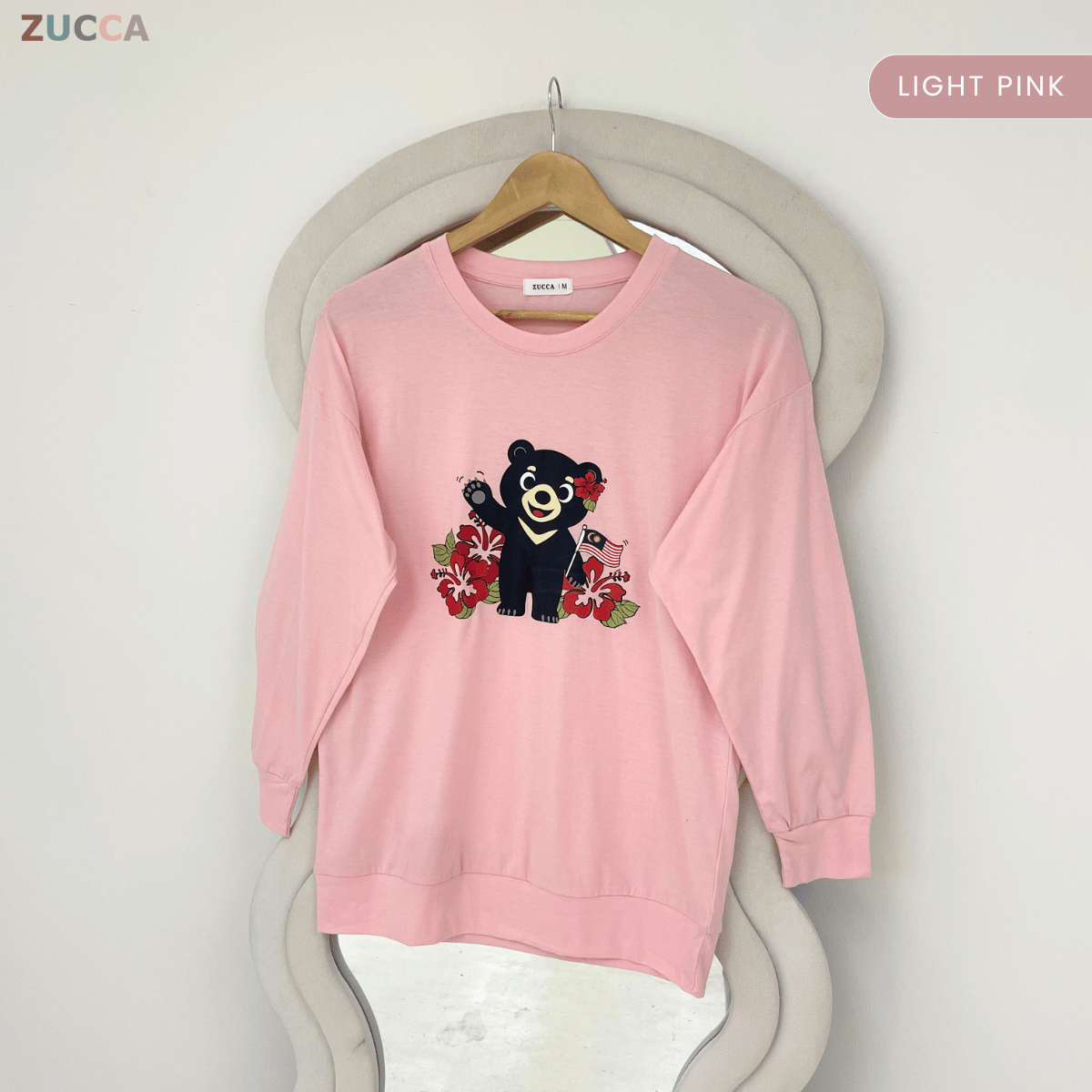 ZUCCA MILIA BUNGA RAYA MERDEKA GRAPHIC TEE - MA268