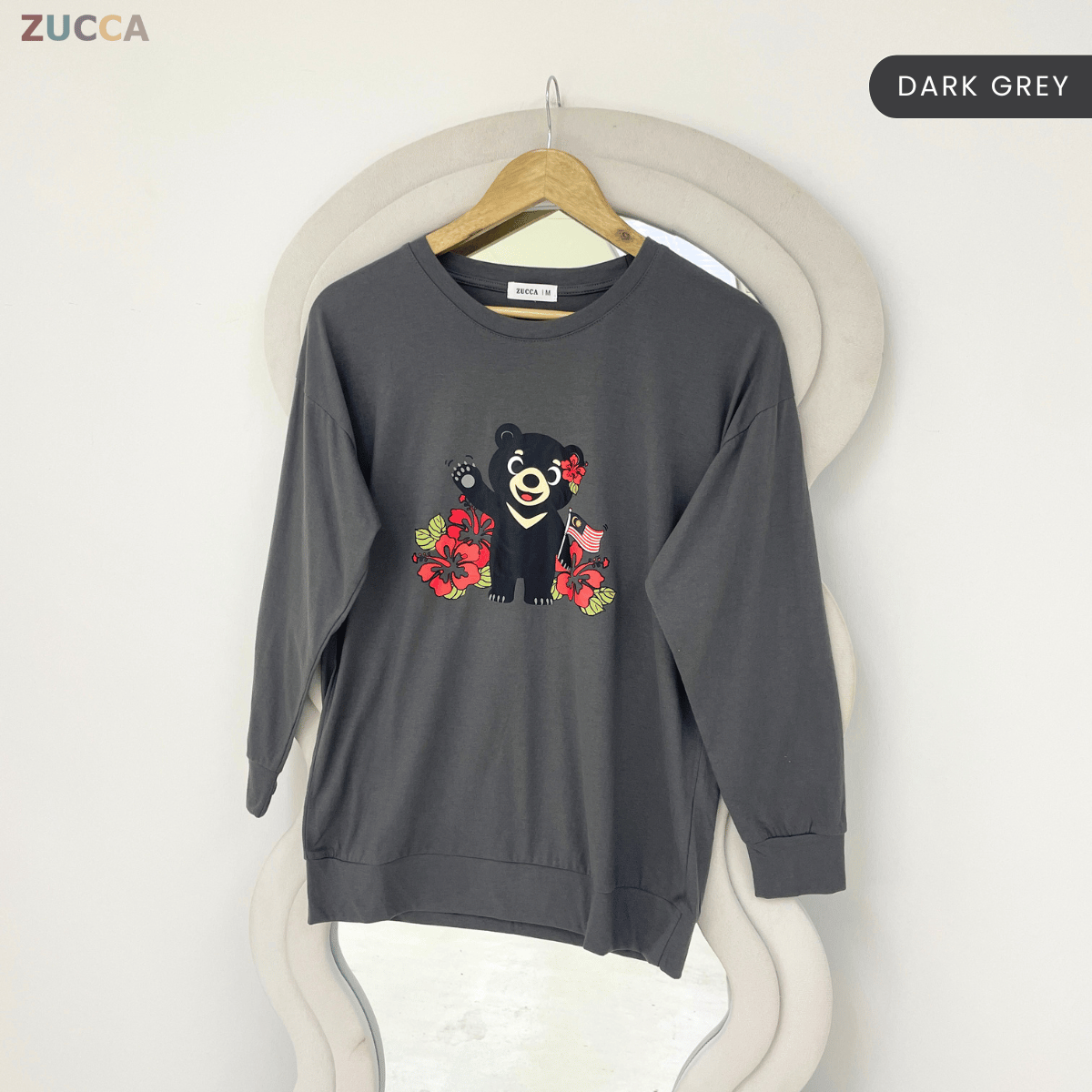ZUCCA MILIA BUNGA RAYA MERDEKA GRAPHIC TEE - MA268