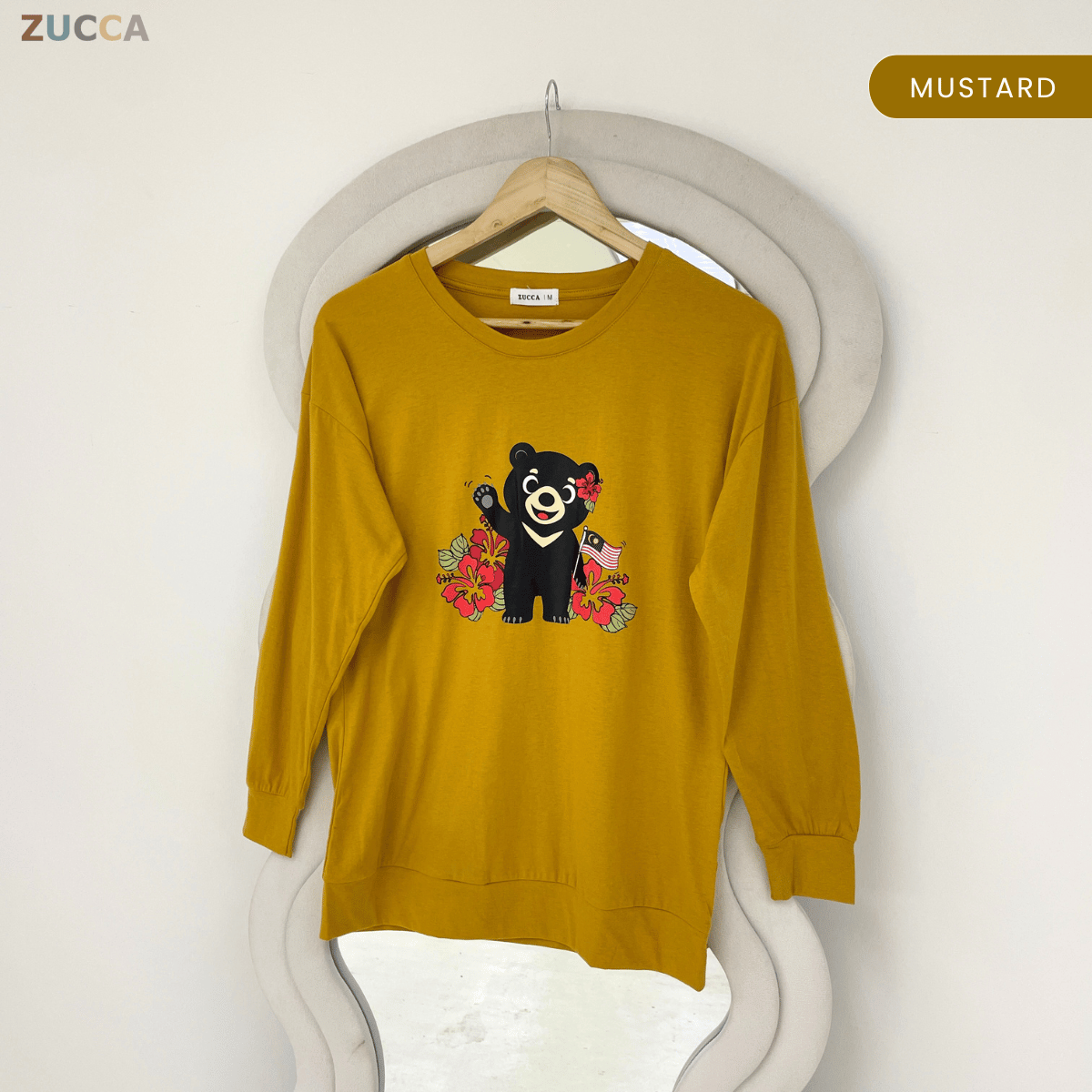 ZUCCA MILIA BUNGA RAYA MERDEKA GRAPHIC TEE - MA268