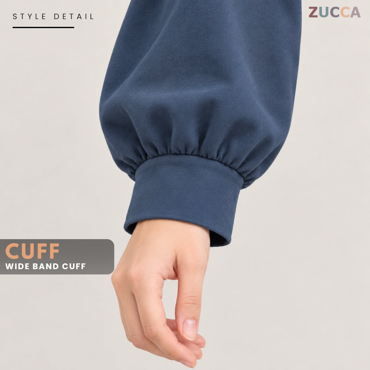 ZUCCA AMORA CASUAL CHECKERED V-NECK LONG SLEEVE BLOUSE - MA289