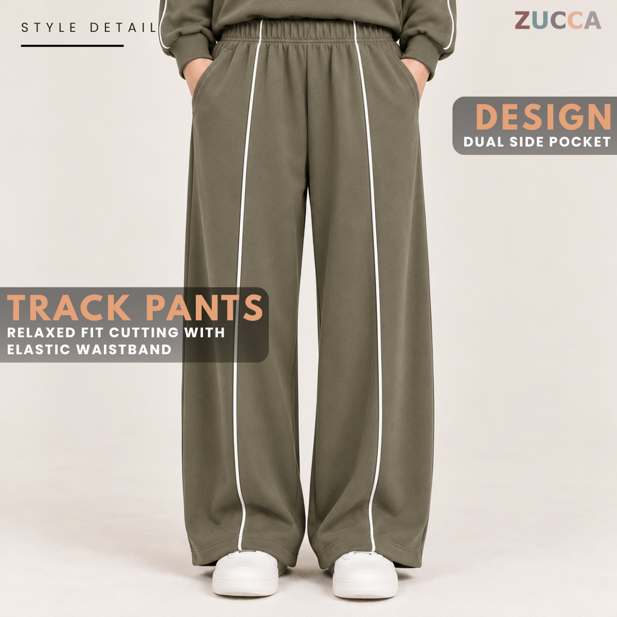 ZUCCA RAVEENA RELAXED CASUAL SPORTY HALF ZIP - MA297