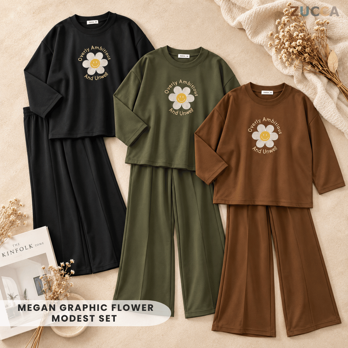 ZUCCA MEGAN WOMEN SET PANTS AND SHIRT LONG SLEEVE - MA305