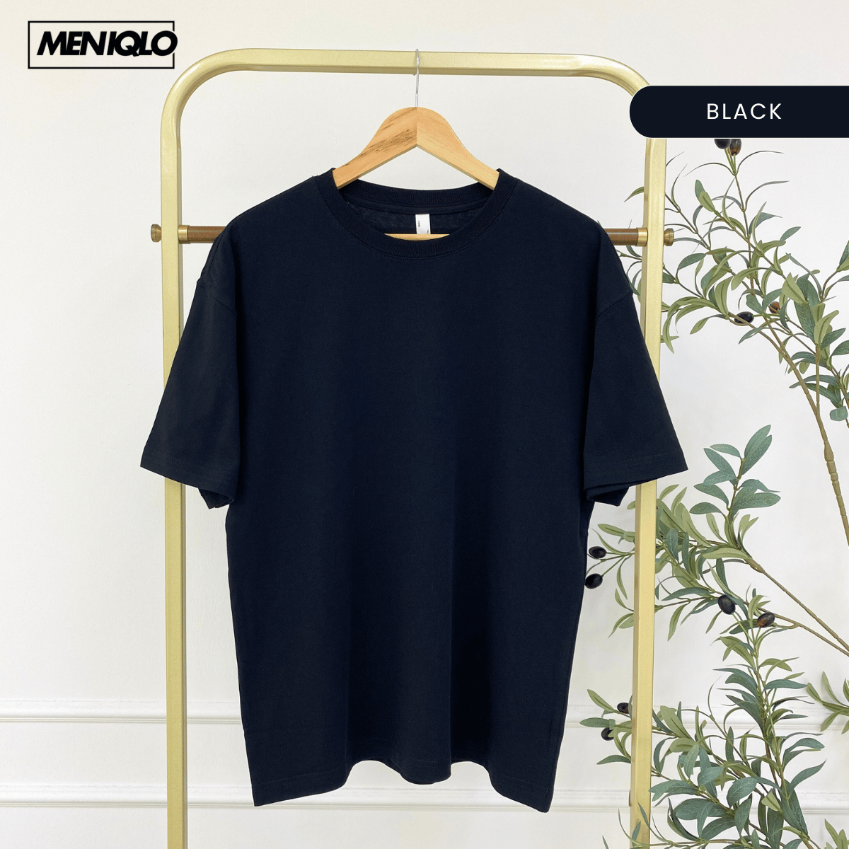 MENIQLO LOGAN MEN BASIC COTTON 220GSM -MAC1007(SW135)