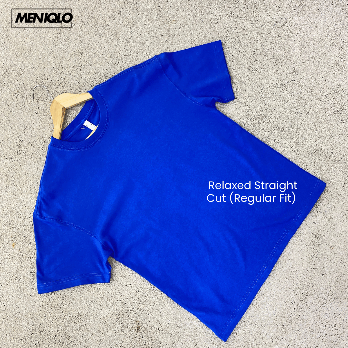 MENIQLO LOGAN MEN BASIC COTTON 220GSM -MAC1007(SW135)