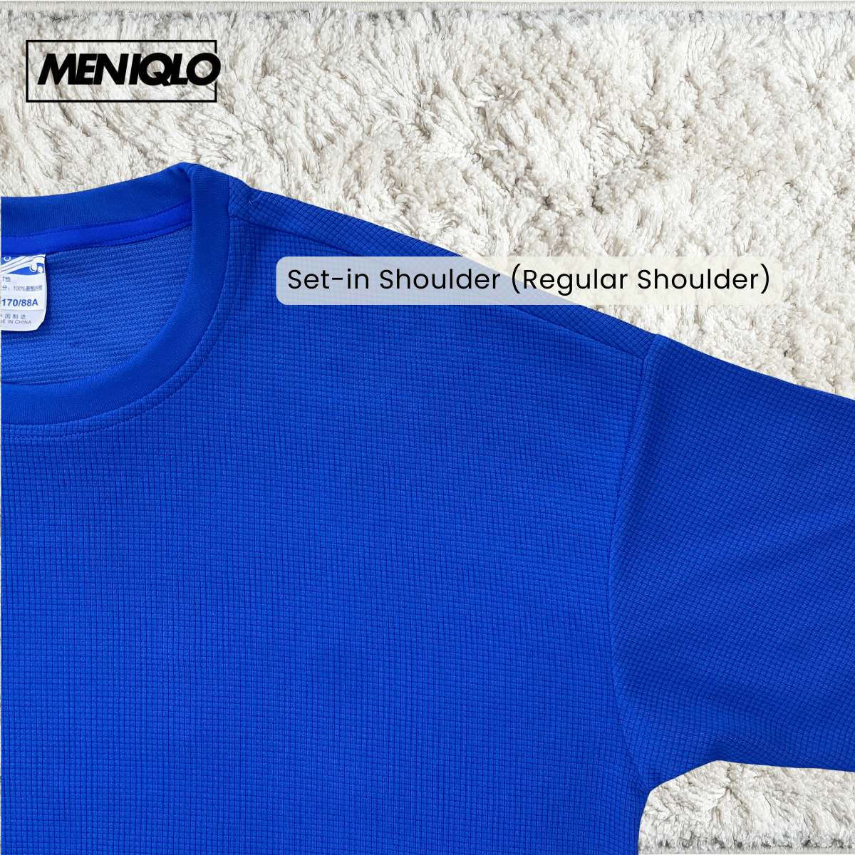 MENIQLO EZRIN AIRFLOW WAFFLE PERFORMANCE TEE - MAC1011