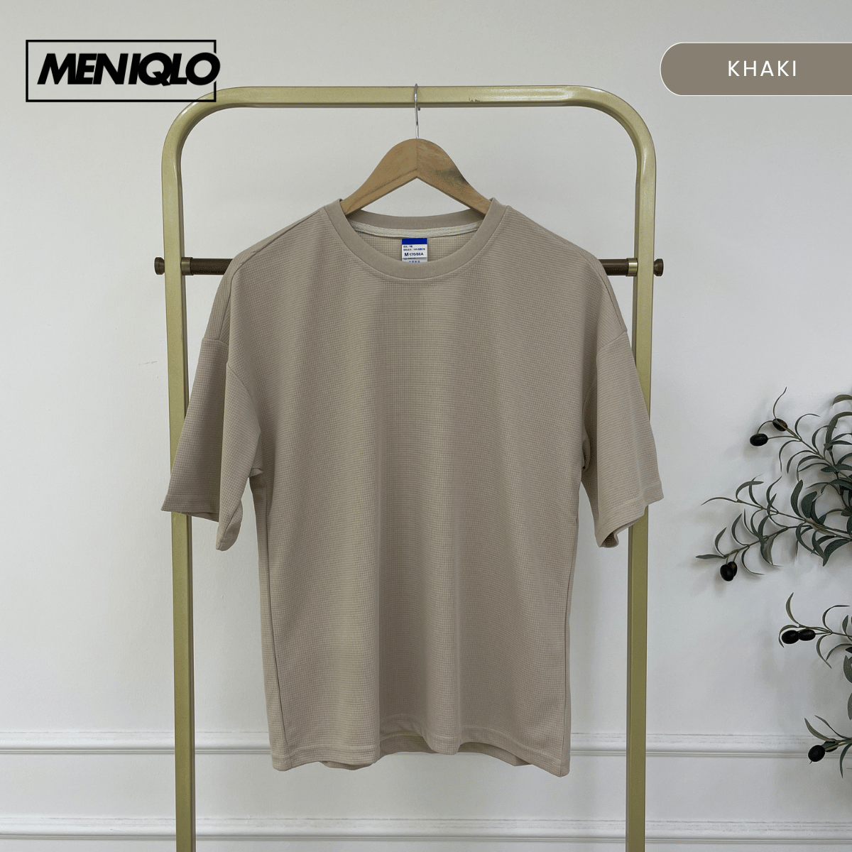 MENIQLO EZRIN AIRFLOW WAFFLE PERFORMANCE TEE - MAC1011