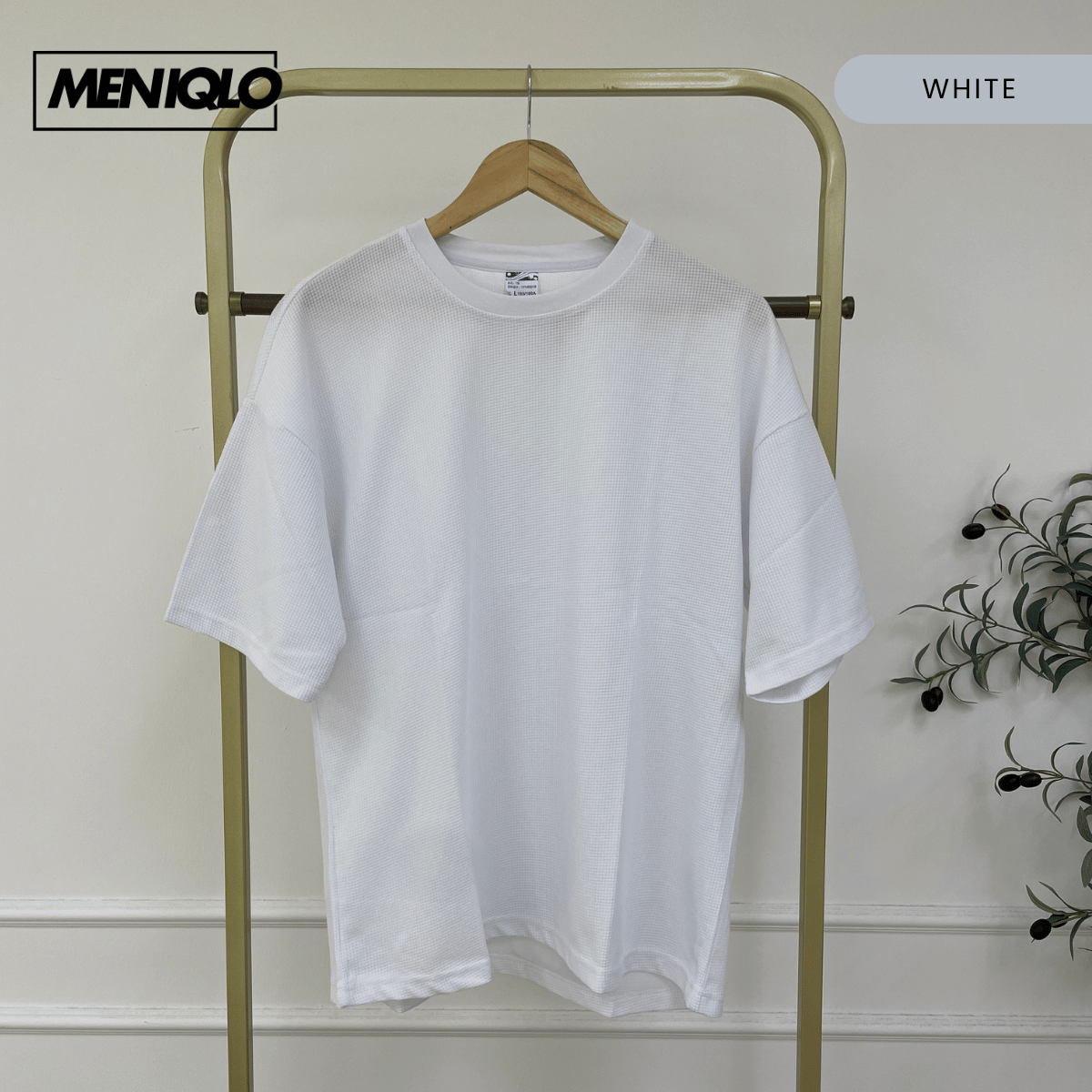 MENIQLO EZRIN AIRFLOW WAFFLE PERFORMANCE TEE - MAC1011