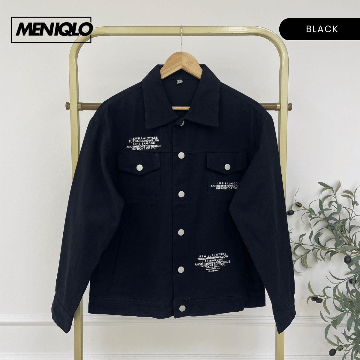 MENIQLO RAYDEN MULTI POCKET UTILITY TWILL JACKET - MAC1018 (SW6608)
