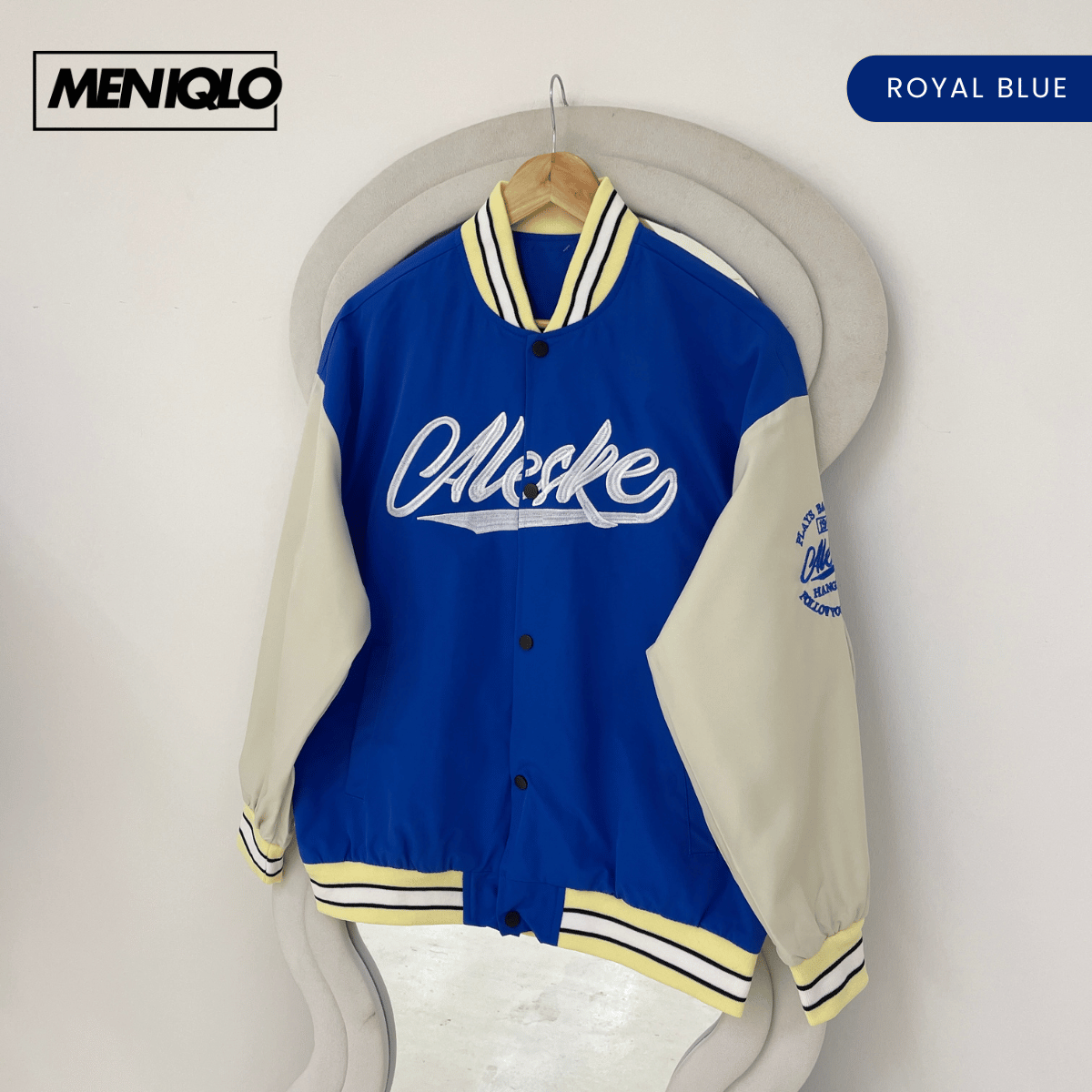 MENIQLO SIMON STREETWEAR VARSITY JACKET - MAC1020(SW239)