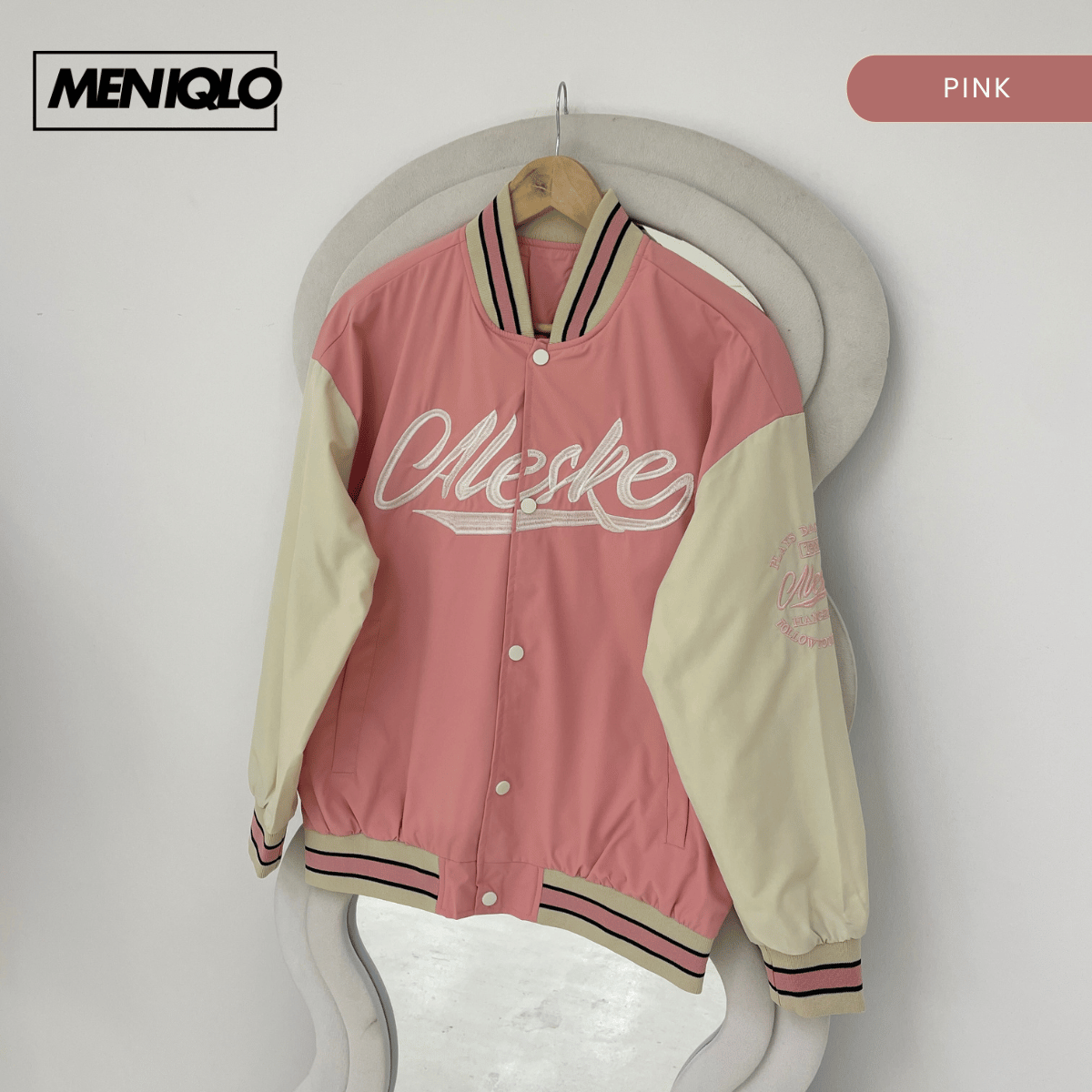 MENIQLO SIMON STREETWEAR VARSITY JACKET - MAC1020(SW239)