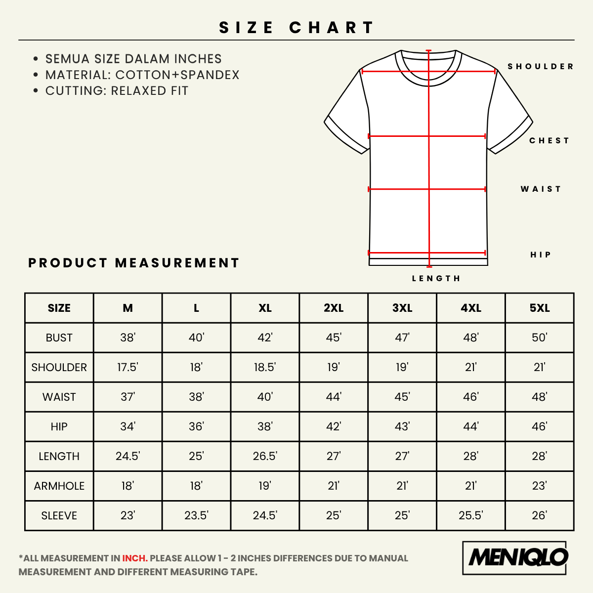 MENIQLO KAYSAN CLASSIC CREWNECK SWEATSHIRT – MAC1022(SW237)